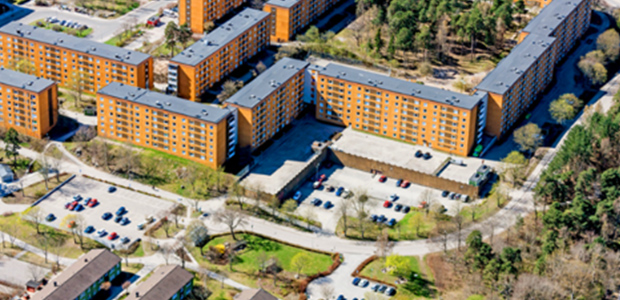 Kartbild över Lillåkersvägen