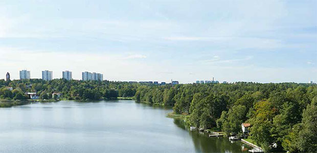 Vy över Lidingö