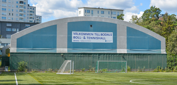 Bild på en gymnastikhall