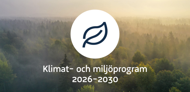 Klimat- och miljöprogram 2026-2030. 