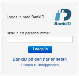 SchoolSoft - inloggning på webben med BankID