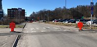 Platsen där den nya simhallen ska byggas.