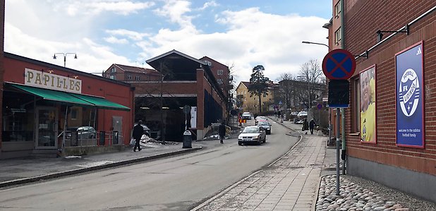 Odenvägen öppnas för dubbelriktad trafik.