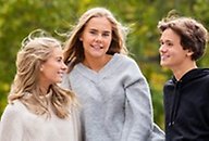 Tre studenter