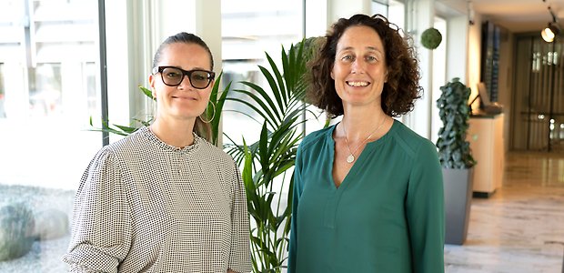 Malin Rosenqvist och Paula Jaric